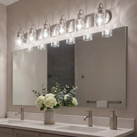 Armada II 48" Modern 6-Light Over Mirror Vanity / Bathroom Light