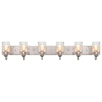 Armada II 48" Modern 6-Light Over Mirror Vanity / Bathroom Light