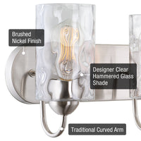 Armada II 48" Modern 6-Light Over Mirror Vanity / Bathroom Light