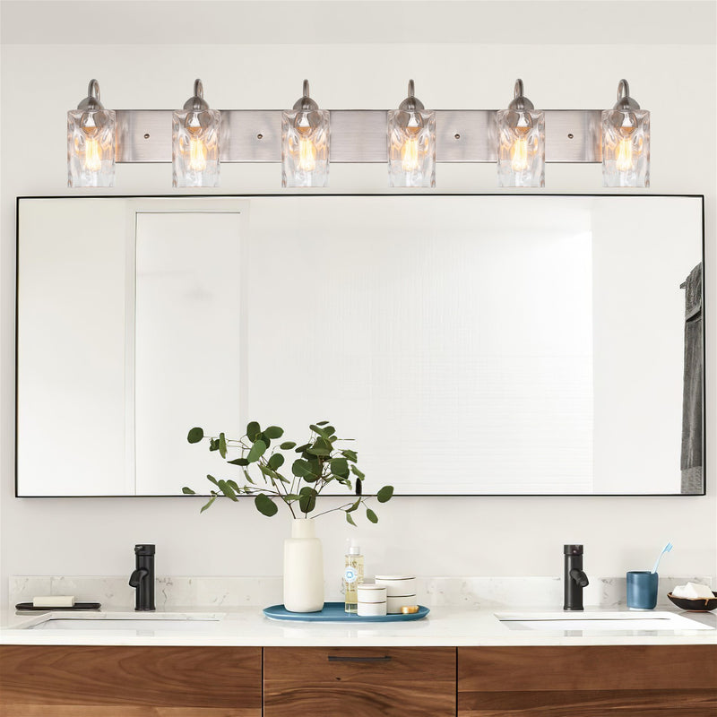 Armada II 48" Modern 6-Light Over Mirror Vanity / Bathroom Light