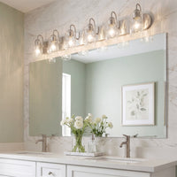 Armada II 48" Modern 6-Light Over Mirror Vanity / Bathroom Light