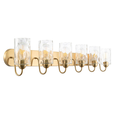 Armada II 48" Modern 6-Light Over Mirror Vanity / Bathroom Light