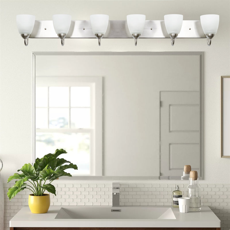Armada 49" Modern 6-Light Over Mirror Vanity / Bathroom Light