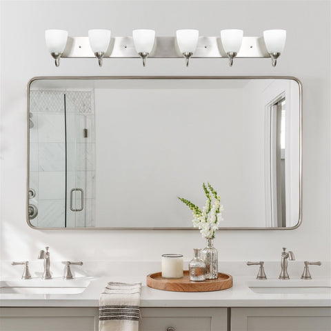 Armada 49" Modern 6-Light Over Mirror Vanity / Bathroom Light