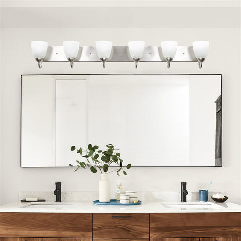 Armada 49" Modern 6-Light Over Mirror Vanity / Bathroom Light