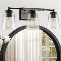 Crestline 23" 3-Light Modern Farmhouse Bathroom / Vanity Light