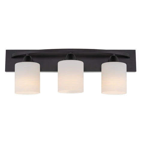 Claremont 24" Modern 3-Light Vanity / Bathroom Light