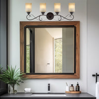 Villa 31" Traditional 4-Light Vanity / Bathroom Light
