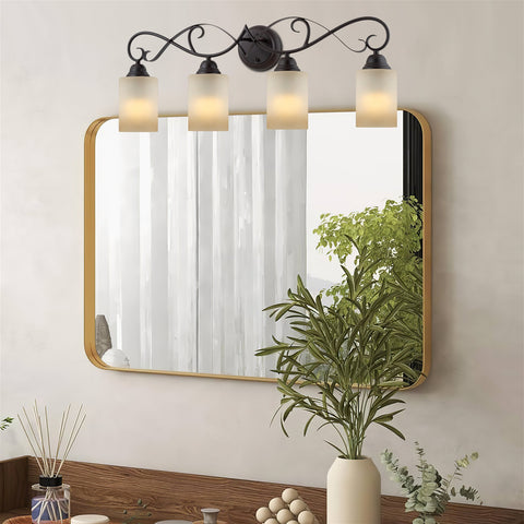 Villa 31" Traditional 4-Light Vanity / Bathroom Light