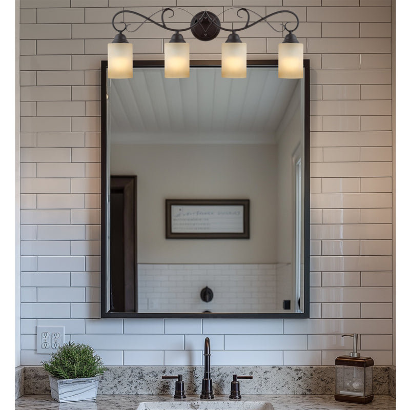 Villa 31" Traditional 4-Light Vanity / Bathroom Light
