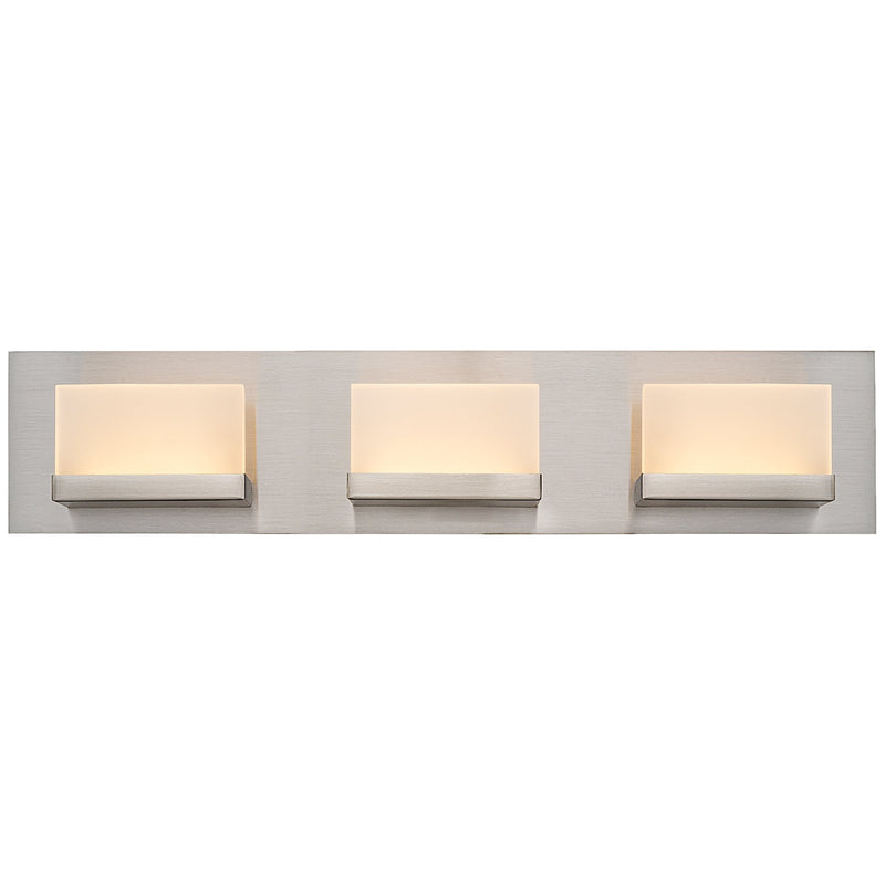 Everett 24" Modern 3-Light 30W Integrated LED (180W eq.) Bathroom / Vanity Light