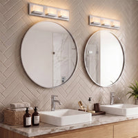 Everett 24" Modern 3-Light 30W Integrated LED (180W eq.) Bathroom / Vanity Light