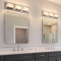 Everett 24" Modern 3-Light 30W Integrated LED (180W eq.) Bathroom / Vanity Light