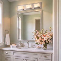 Everett 24" Modern 3-Light 30W Integrated LED (180W eq.) Bathroom / Vanity Light