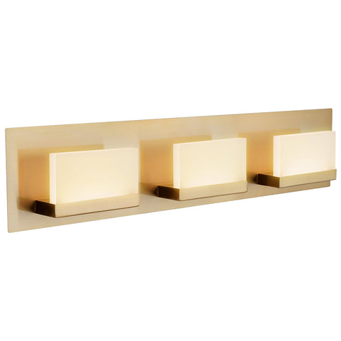 Everett 24" Modern 3-Light 30W Integrated LED (180W eq.) Bathroom / Vanity Light