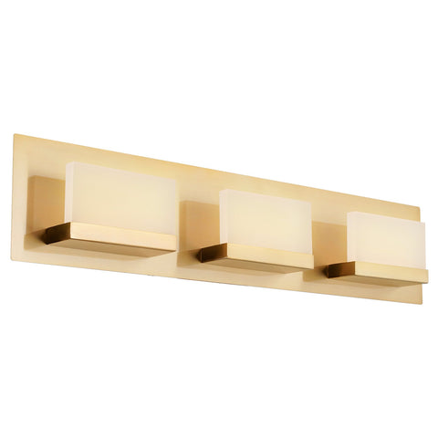 Everett 24" Modern 3-Light 30W Integrated LED (180W eq.) Bathroom / Vanity Light