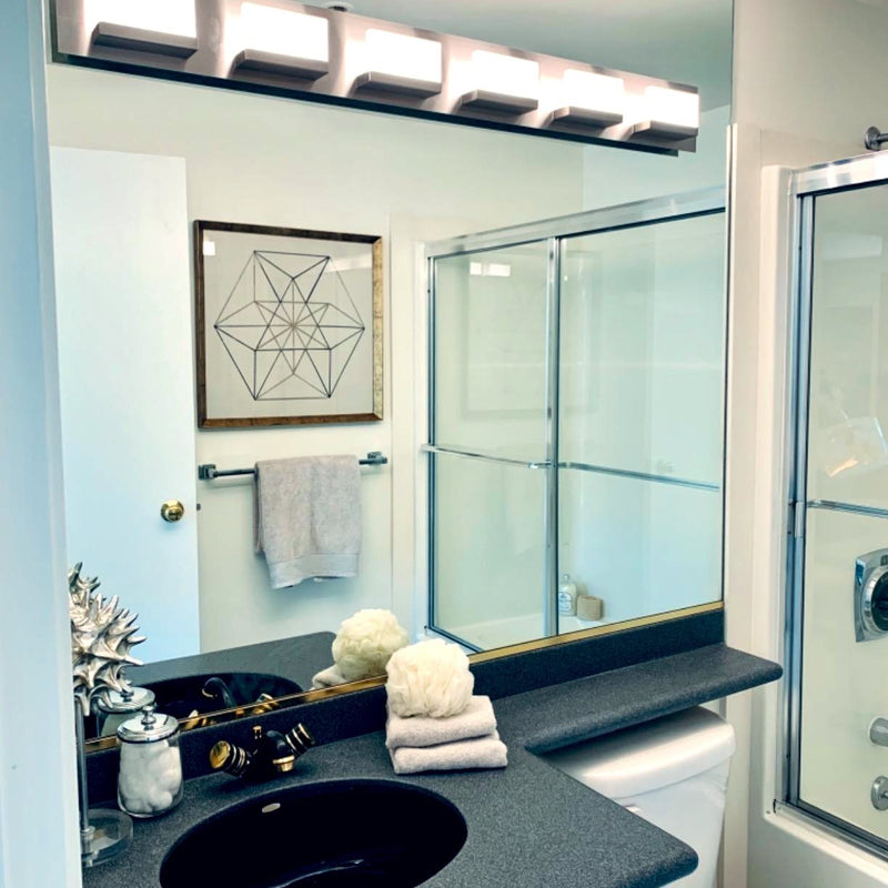 Everett 48" Modern 6-Light 60W Integrated LED (360W eq.) Bathroom / Vanity Light