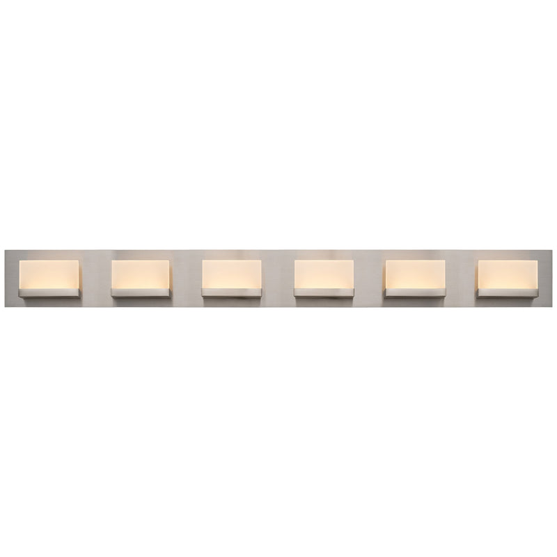 Everett 48" Modern 6-Light 60W Integrated LED (360W eq.) Bathroom / Vanity Light