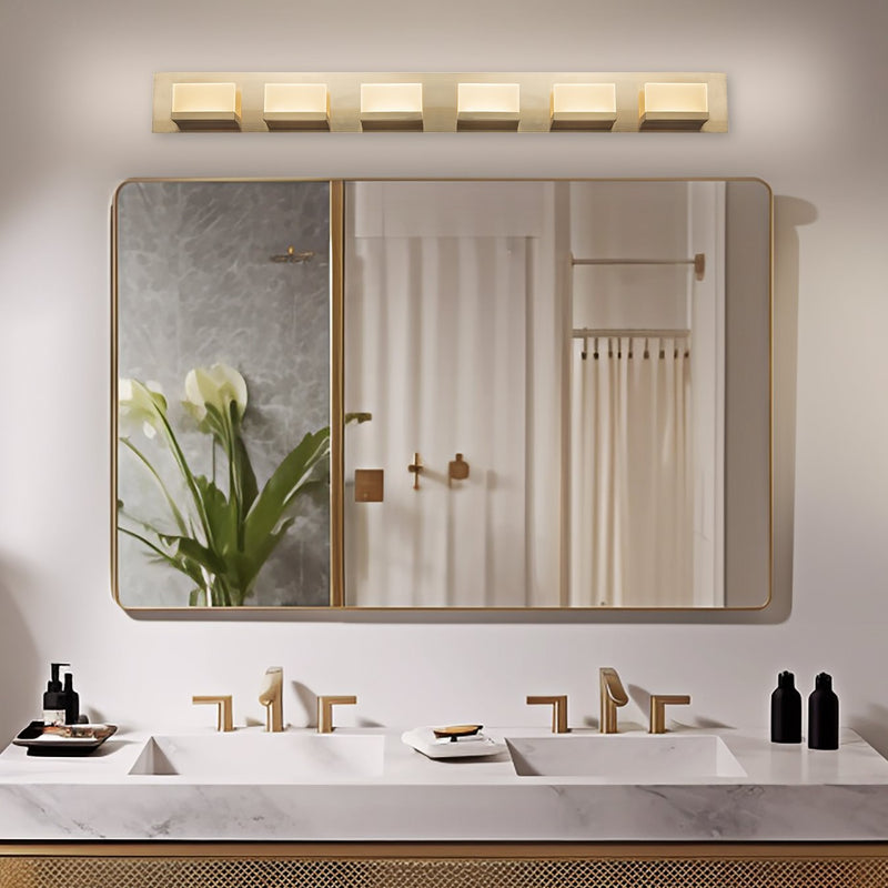 Everett 48" Modern 6-Light 60W Integrated LED (360W eq.) Bathroom / Vanity Light