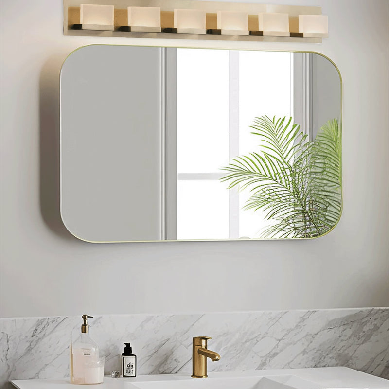 Everett 48" Modern 6-Light 60W Integrated LED (360W eq.) Bathroom / Vanity Light