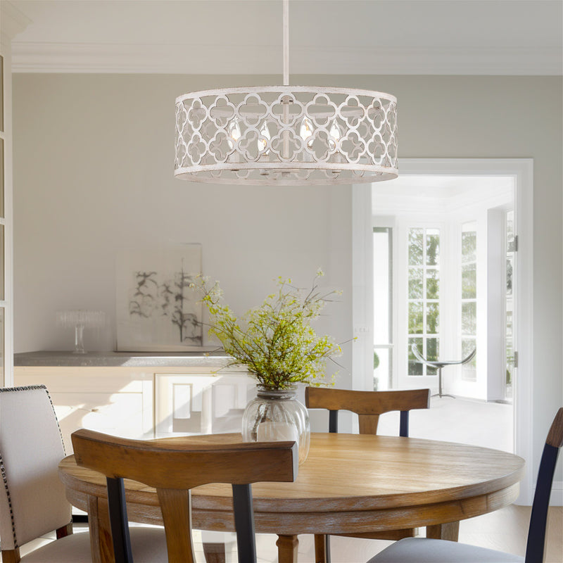 Sutton 20" 4-Light Modern Chandelier