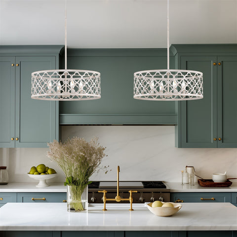 Sutton 20" 4-Light Modern Chandelier
