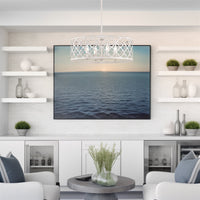 Sutton 20" 4-Light Modern Chandelier