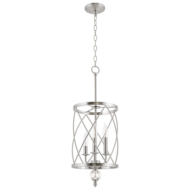 Eleanor 27" 3-Light Modern Foyer Light Pendant Chandelier