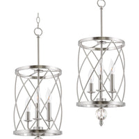Eleanor 27" 3-Light Modern Foyer Light Pendant Chandelier