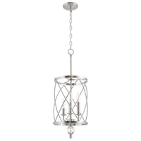 Eleanor 27" 3-Light Modern Foyer Light Pendant Chandelier