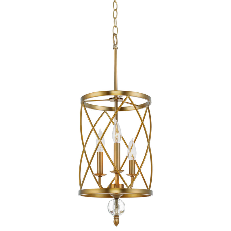 Eleanor 27" Traditional 3-Light Foyer Pendant Chandelier