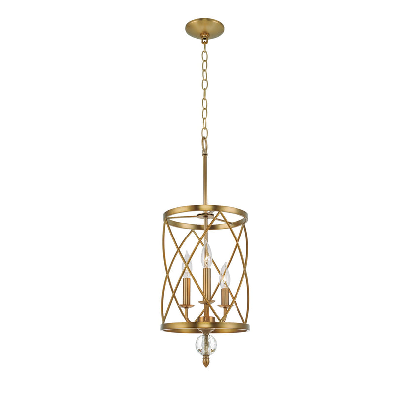 Eleanor 27" Traditional 3-Light Foyer Pendant Chandelier