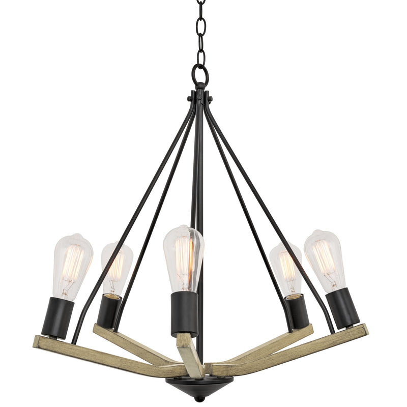 Crawford 25" 5-Light Modern Farmhouse Chandelier