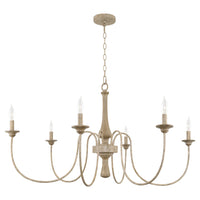 Sherbrooke 44" 6-Light French Country Large Chandelier