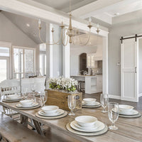 Sherbrooke 44" 6-Light French Country Large Chandelier