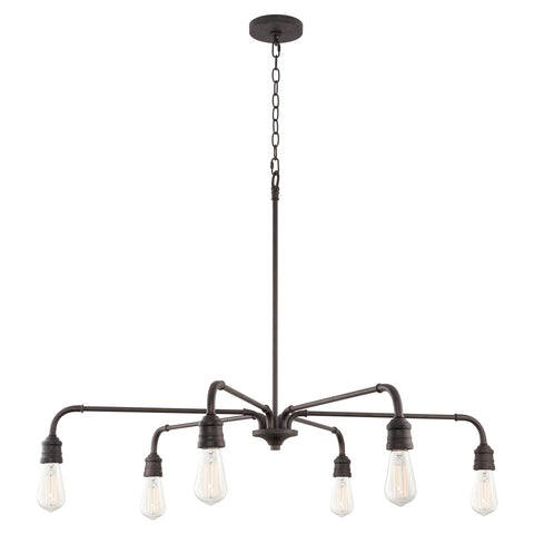 Everton 41" 6-Light Modern Chandelier