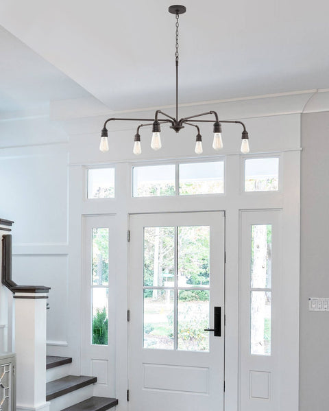 Everton 41" 6-Light Modern Chandelier