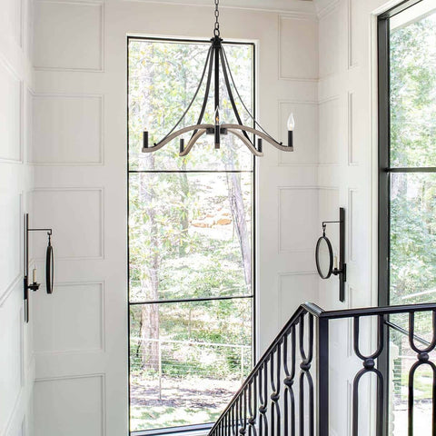 Cambria 28" 5-Light French Country Farmhouse Chandelier