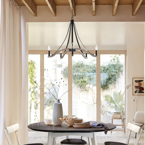 Cambria 28" 5-Light French Country Farmhouse Chandelier