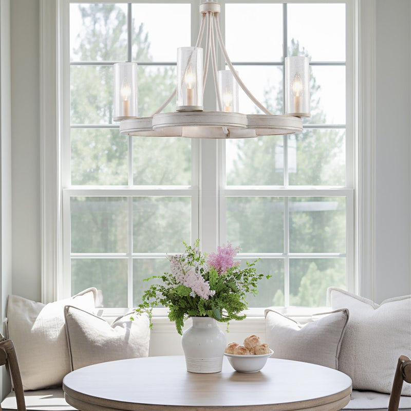 Delphine 23" 4-Light French Country Chandelier