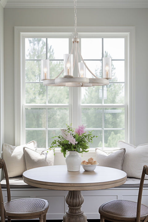 Delphine 23" 4-Light French Country Chandelier