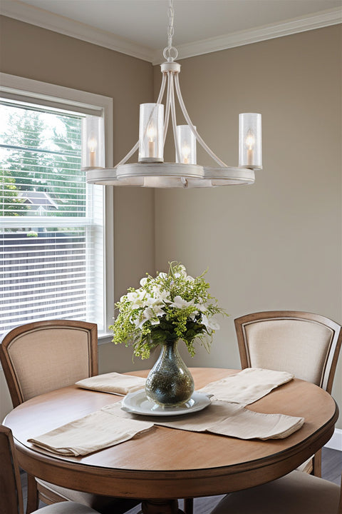 Delphine 23" 4-Light French Country Chandelier