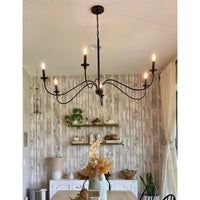 Archer 47" 6-Light Large Modern Chandelier