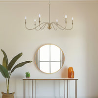 Archer 47" 6-Light Large Modern Chandelier