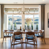 Archer 47" 6-Light Large Modern Chandelier