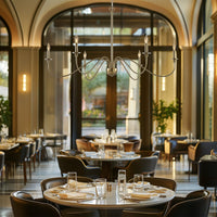 Archer 47" 6-Light Large Modern Chandelier