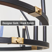 Homestead 41" 20-Light Large Industrial Rustic Farmhouse 2-tier Wagon Wheel Kitchen Island Chandelier