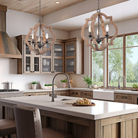 Roman 18" 3-Light Farmhouse Pendant Light