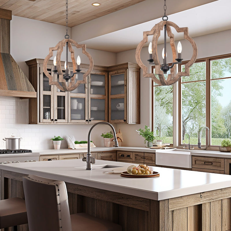 Roman 18" 3-Light Farmhouse Pendant Light