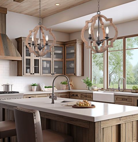 Roman 18" 3-Light Farmhouse Pendant Light